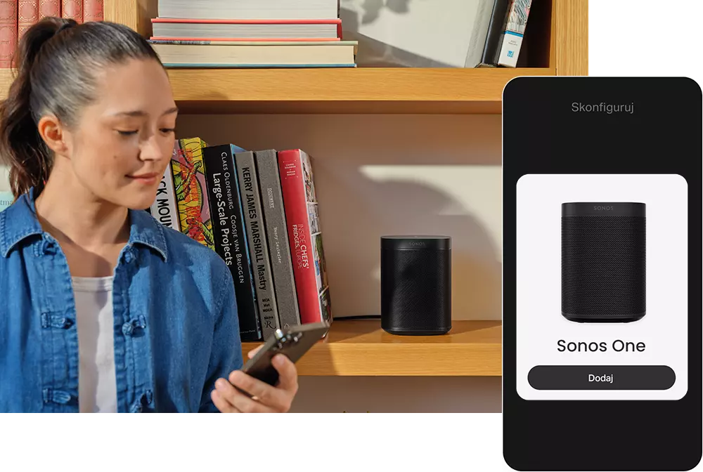 Sonos One - różnorodne sposoby kontroli