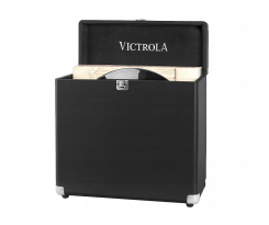 Victrola Vinyl Record Case BL