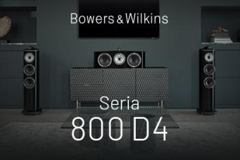Bowers & Wilkins seria 800 Diamond D4 – zapraszamy do salonów