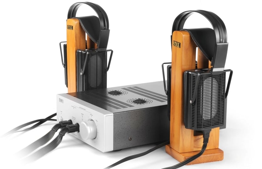 Słuchawki Stax wyposażone są w przetworniki elektrostatyczne