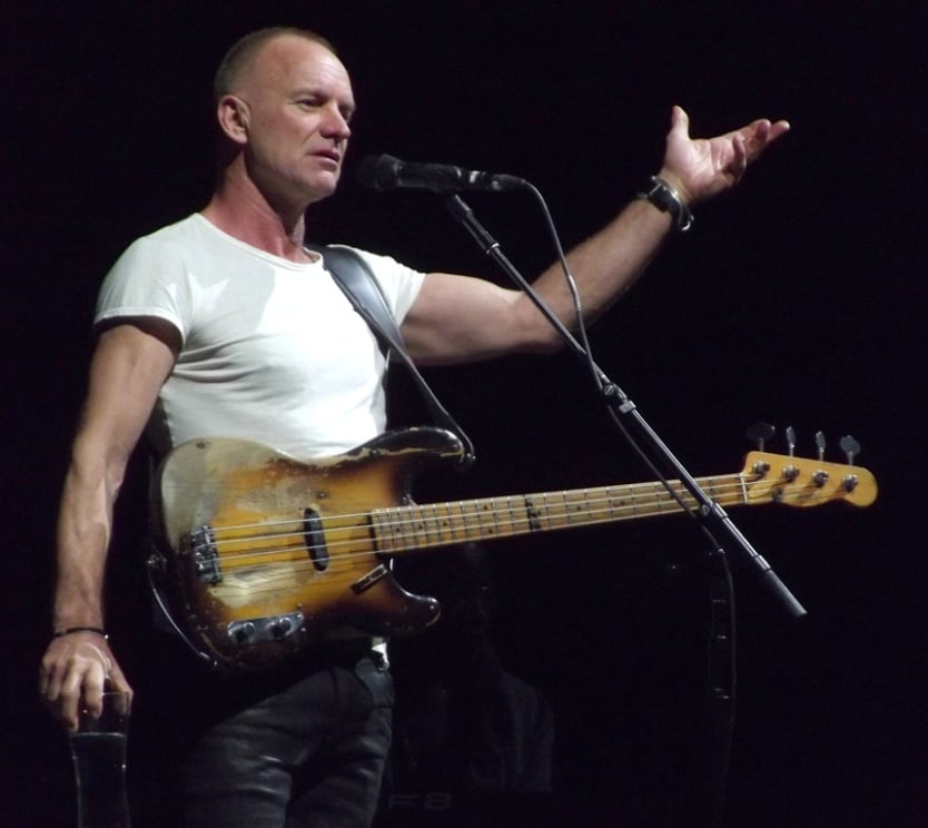 Sting na festiwalu muzycznym w Oświęcimiu