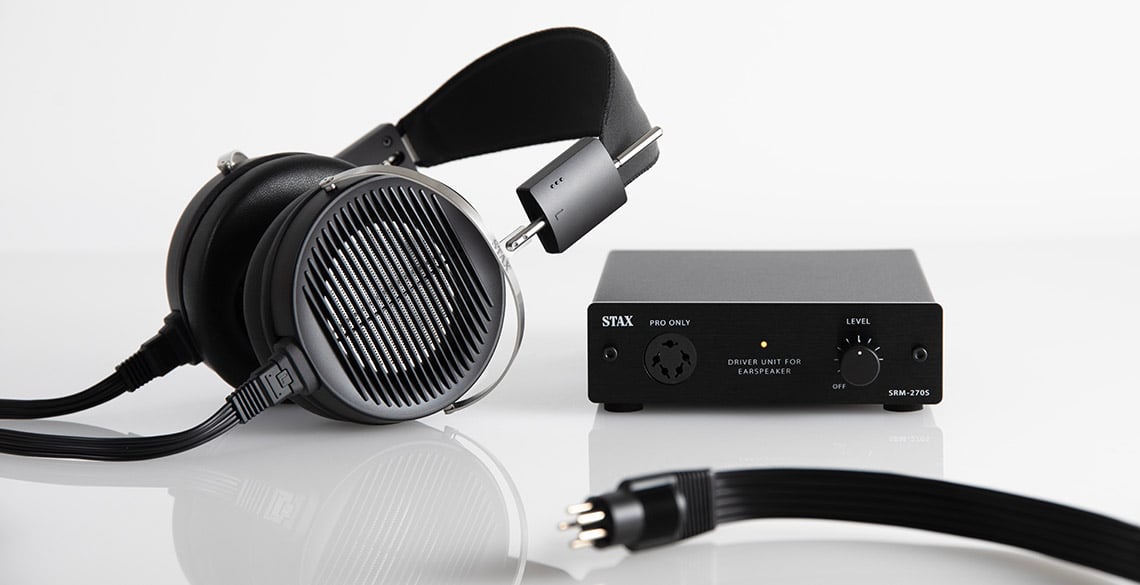 zestaw Stax SRS-X1000 - słuchawki, przewod, wzmacniacz